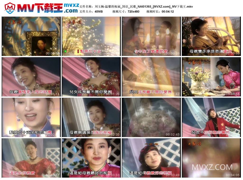 刘玉婉-温馨的祝福_国语_民歌_NAI01393